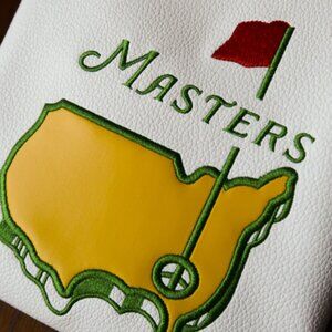 Masters White Valuables Golf Pouch (NEW!) ⛳️